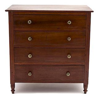A Salesman Sample Chest of Drawers Height 10 inches.