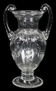 A David Webb Art Glass Vase Height 11 inches.
