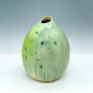 Patricia Garrett Studio Art Pottery Melon Vase