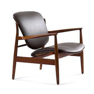 * Finn Juhl (Danish, 1912-1989), FRANCE & SONS, 1960s, lounge chair, model no. 136