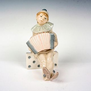 Clown On Domino 1001179 - Lladro Porcelain Figurine