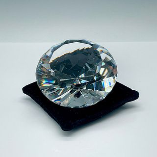 Swarovski Crystal Paperweight, Large Chaton