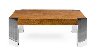 Milo Baughman (American, 1923-2003), PACE, 1970s, a large coffee table