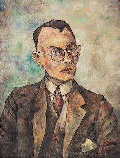 Paul Kelpe, (German/American, 1902-1985), Portrait of H. R. Hantke, c, 1930