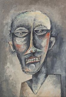 Paul Kelpe, (German/American, 1902-1985), Face no. 30, c. 1930