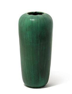 Blanche Ostertag, TECO, EARLY 20TH CENTURY, a rare vase, shape no. 107