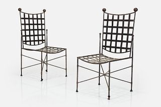 Mario Papperzini Style, Large Side Chairs (2)