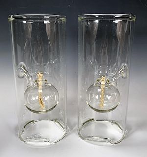 2 OIL LAMPS AND ACCESSORIES