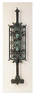 * Louis Sullivan, c. 1899-1904, a balustrade panel from the Carsen, Pirie, Scott and Company Department Store, Chicago, IL