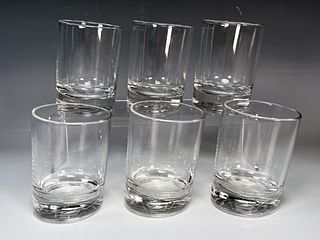 6 PISA LEANING SLANTED ROCKS GLASSES