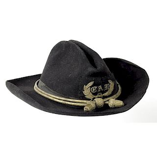 GAR Black  Slouch Hat
