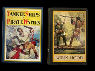 Yankee Ships In Pirate Waters, 1931 and Robin Hood, 1912