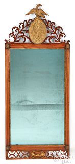 Mahogany mirror, ca. 1800