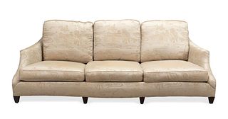 DONGHIA CHINOISERIE UPHOLSTERED OGEE SOFA