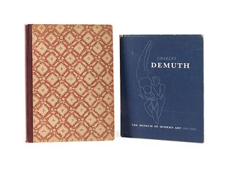 2VOL CHARLES DEMUTH BOOKS ONE SIGNED