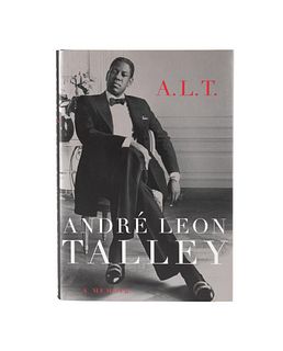 ANDRE LEON TALLEY, SIGNED FIRST EDITION MEMOIR