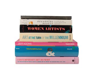 SEVEN COFFEE TABLE BOOKS ON CONTEMPORARY ART