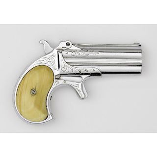 Engraved Remington Model 95 Double Derringer