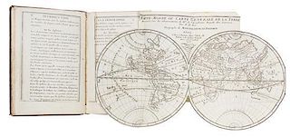 (MAPS) DE FER, NICHOLAS. Introduction a La Geographie avec une description historique sur touttes les parties de la terre. Pa