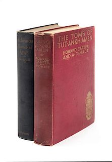 * (TRAVEL) (EGYPTIAN ARCHAEOLOGY) The Life and Times of Akhnaton Pharaoh of Egypt [with] The Tomb of Tutankhamen ....1923 .