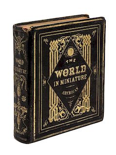 COLBY, CHARLES. The World in Miniature. New Orleans, 1857. 12mo. Complete with colored maps.