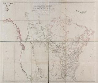 (MAP) ARROWSMITH, AARON.  Map Exhibiting all the New Discoveries in the Interior Parts of North America .....London, 1811.  F