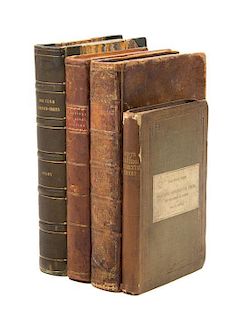 * (NATURAL HISTORY) Collection of 4 vols. pertaining to botanicals and agriculture. Various authors, places, and dates.