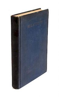 * EINSTEIN, ALBERT. Relativity: The Special and  General Theory. New York: Henry Holt and Company, 1921. Second American edit