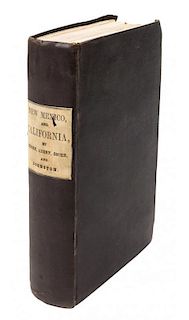 (WESTERN AMERICANA) EMORY, WILLIAM H. Notes of a Military Reconnaissance... Washington, 1848. 64 plates, 2 folding maps, 3 pl