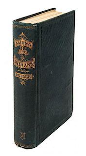 (WESTERN AMERICANA) BOLLER, HENRY A.  Among the  Indians. Eight Years in the Far West....Philadelphia, 1868. First Edition. W