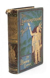 * COOPER, JAMES FENIMORE. The Leatherstocking Tales. London, 1873.