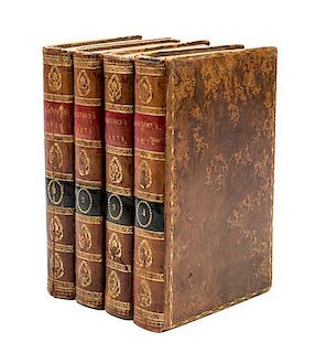 JOHNSON, SAMUEL. The Lives of the Most Eminent Poets. n.p., 1783. Revised edition. 4 vols.