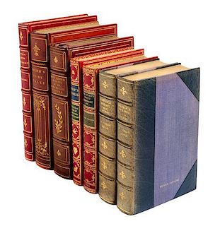 * (BINDINGS) BAYNTUN, BAYNTUN-RIVIERE. 7 vols.  Various authors, various dates.