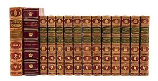 * (ENGLISH ROYALTY) Group of three titles in 14 vols. Various authors, places and dates.