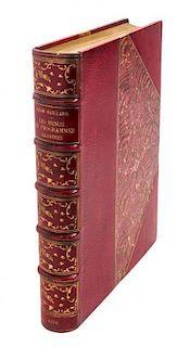 * (BINDINGS) Les Menus and Programmes Illustres. Paris, 1898. [Together with] Catherine de Medicis. Paris, 1899.