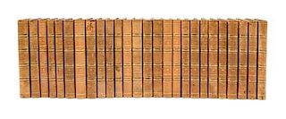 * ROUSSEAU, Jean Jacques. Oeuvres Completes. Paris, 1826-27. New edition. 26 vols.