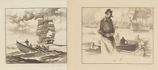 2 Gordon Grant (1875-1962) lithograph