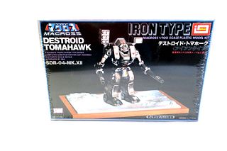 Macross Destroid Tomahawk Iron Type 1/100 Scale Plastic Model Kit IMAI Vintage