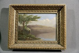 Albert Bierstadt Oil on Panel