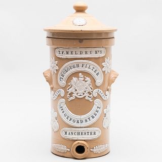 English Stoneware T.F. Meldrum's Filtration Cistern