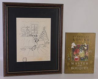 Stanislas Kostka Pen Doodle & Book