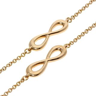 TIFFANY & CO. INFINITY ENDLESS 18K ROSE GOLD NECKLACE
