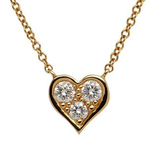 TIFFANY & CO. SENTIMENTAL HEART DIAMOND 18K ROSE GOLD NECKLACE