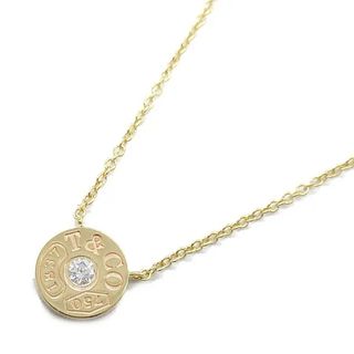 TIFFANY & CO. 1837 CIRCLE DIAMOND 18K ROSE GOLD NECKLACE