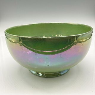Moorcroft Burslem Pottery Bowl, Green Lustreware