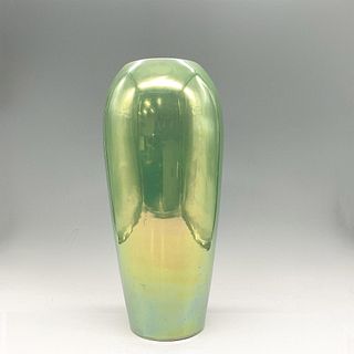 Moorcroft Burslem Pottery Vase, Green Lustreware