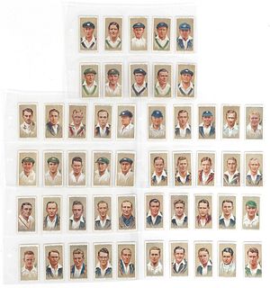 CRICKET PLAYERS CIGARETTE CARDS 