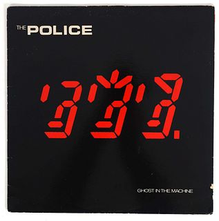 THE POLICE GHOST IN THE MACHINE SIGNED VINYL LP