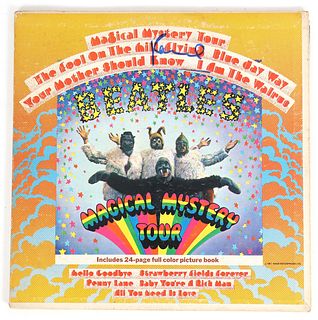 THE BEATLES MAGICAL MYSTERY TOUR SIGNED VINYL LP