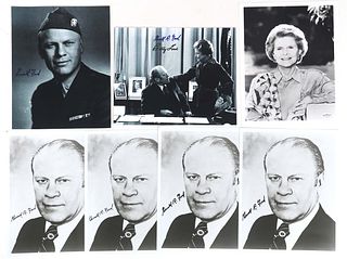 US PRESIDENT GERALD FORD & FIRST LADY AUTOGRAPHS